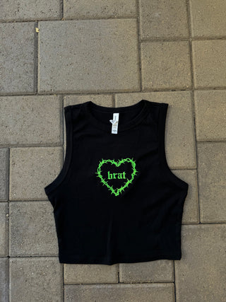 Brat Muscle Tank Top PREORDER