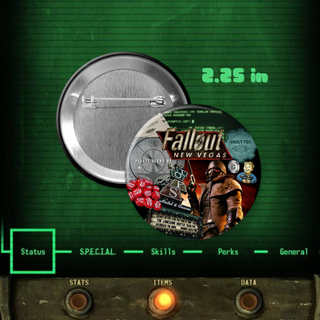 Fallout New Vegas Pin Button