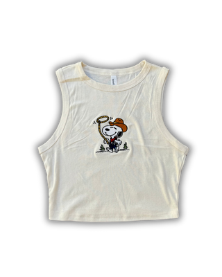 Cowboy Snoopy Tank Top RTS