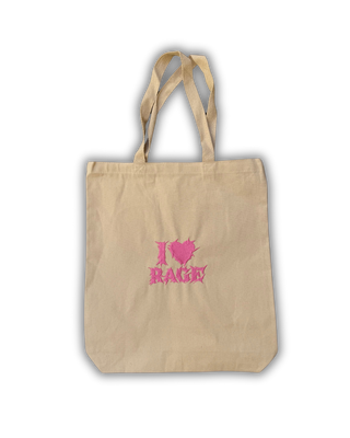 I love rage tote bag RTS