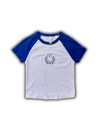 Floral Miffy Baseball Baby Tee RTS