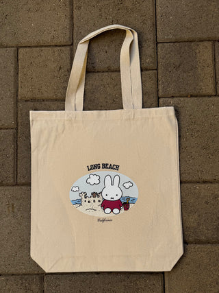 Long Beach Bunny Tote Bag PREORDER