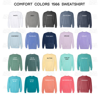 Comfort colors upgrade crewneck/hoodie
