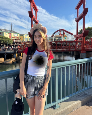 Pool Table Theme Park baby tee LIMITED PREORDER