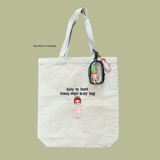 Sonny Angel Baby on Board Tote Bag PREORDER