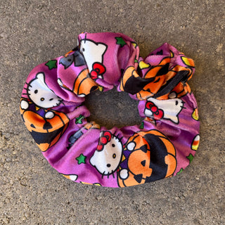 Halloween Hello Kitty Velvet Scrunchie