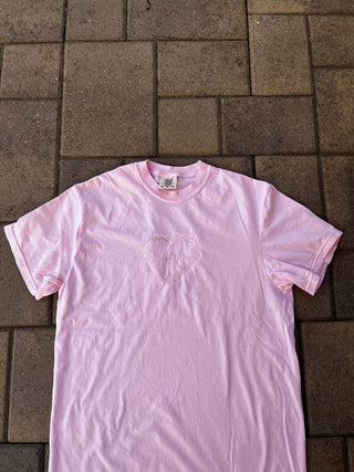 Slut Barbed Wire Heart T-Shirt PREORDER