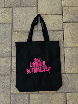 I love when men shut the fuck up metal Tote Bag PREORDER